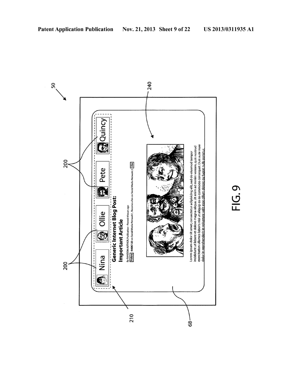 APPARATUS AND METHOD FOR  CREATING USER GROUPS - diagram, schematic, and image 10