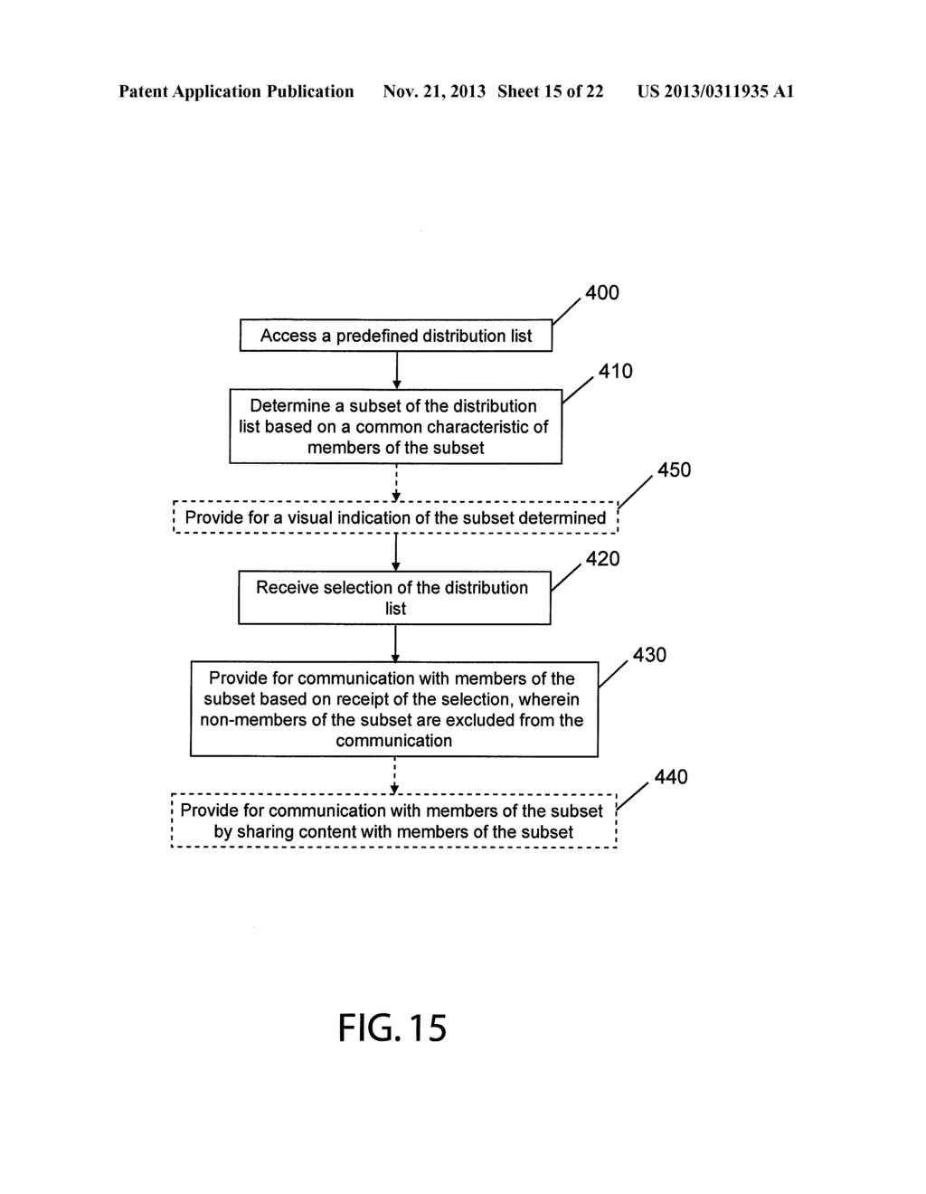 APPARATUS AND METHOD FOR  CREATING USER GROUPS - diagram, schematic, and image 16