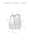 INTERNAL VEST DIVIDER FOR ARMOR PLATING diagram and image