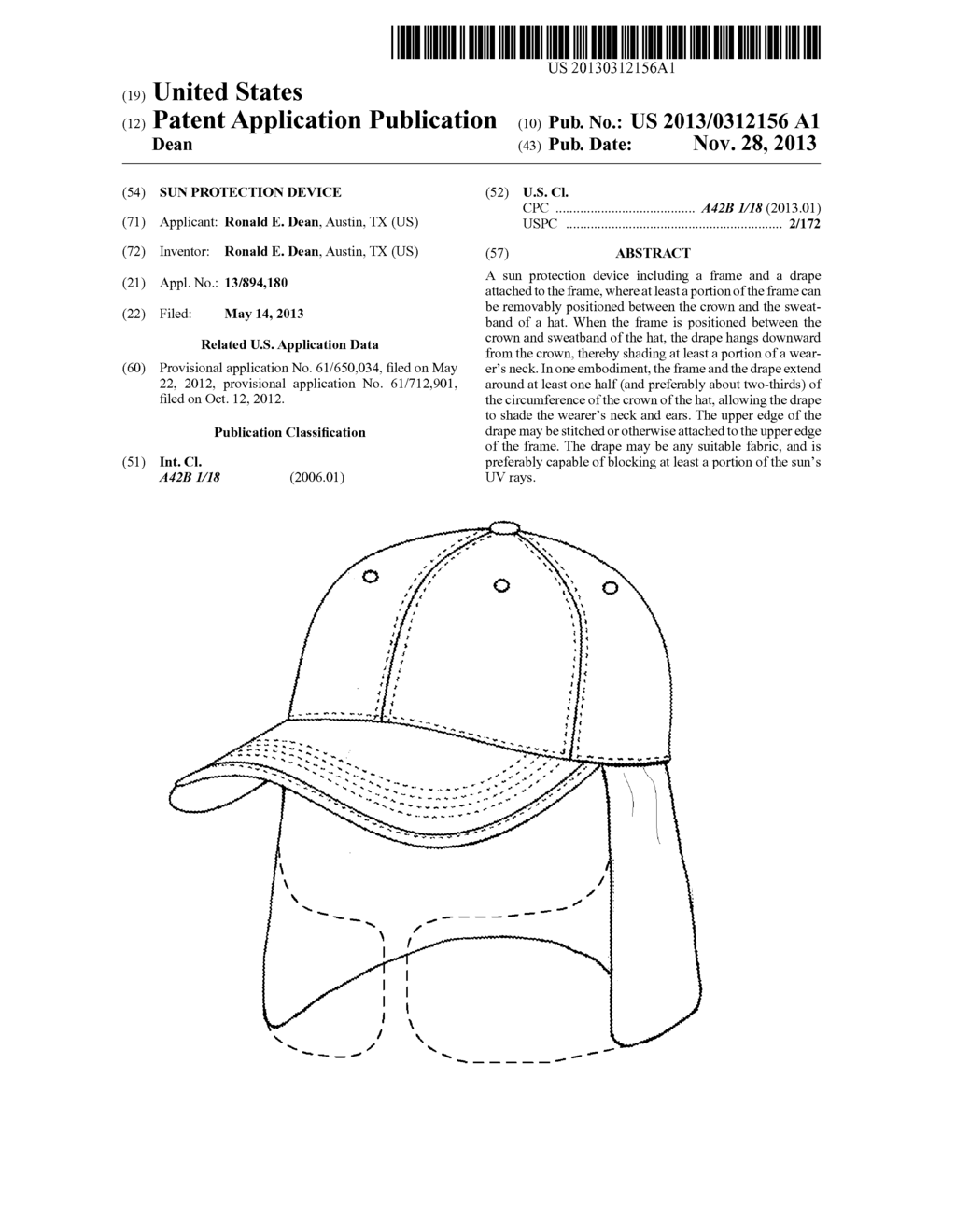 Sun Protection Device - diagram, schematic, and image 01