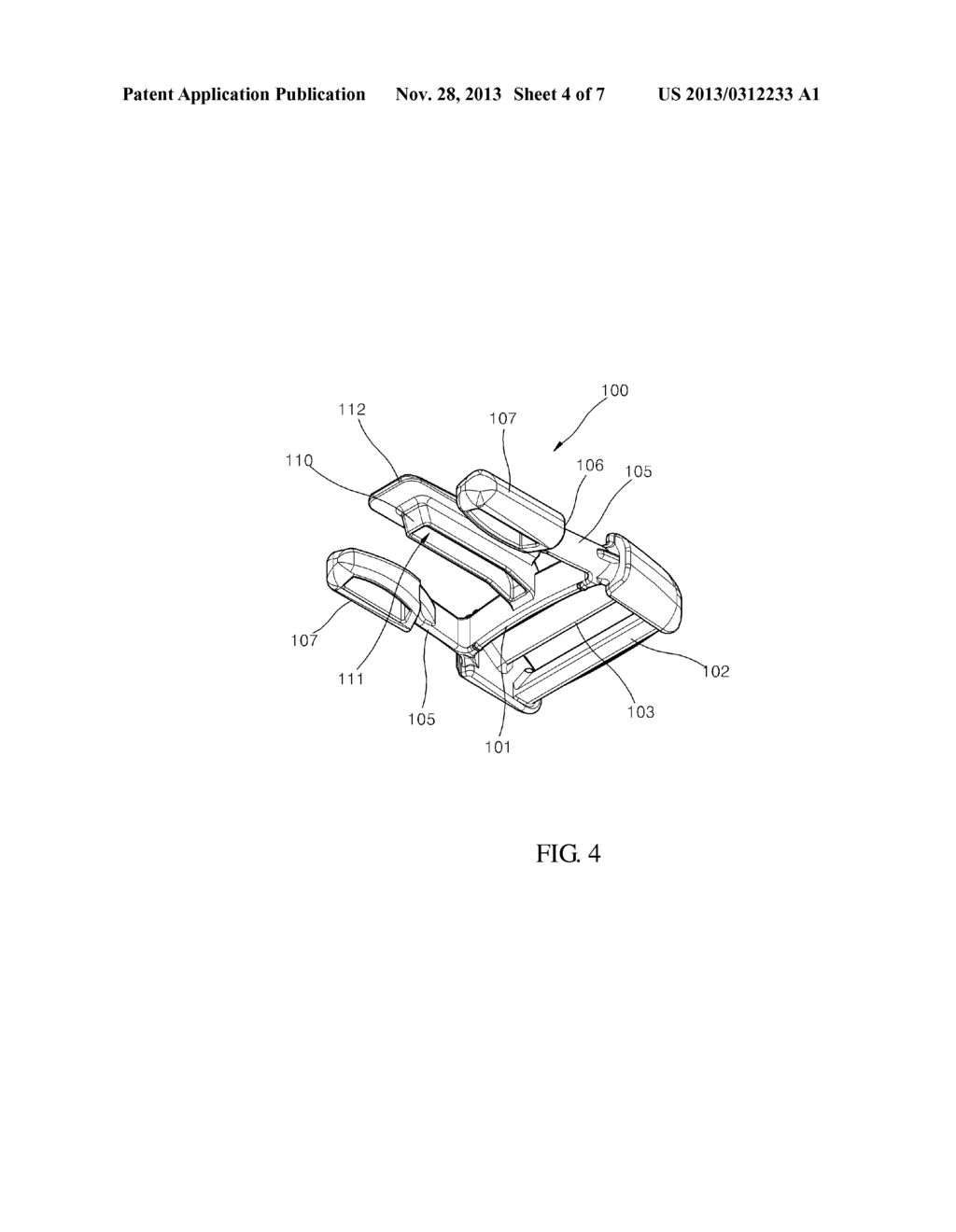 DOUBLE LOCKING BUCKLE - diagram, schematic, and image 05