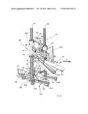 APPARATUS FOR THE MECHANIZED DISPLACEMENT OF MOVABLE WIRES ON A ROW OF     PLANTS AND RELATIVE PROCESS OF OPERATION diagram and image