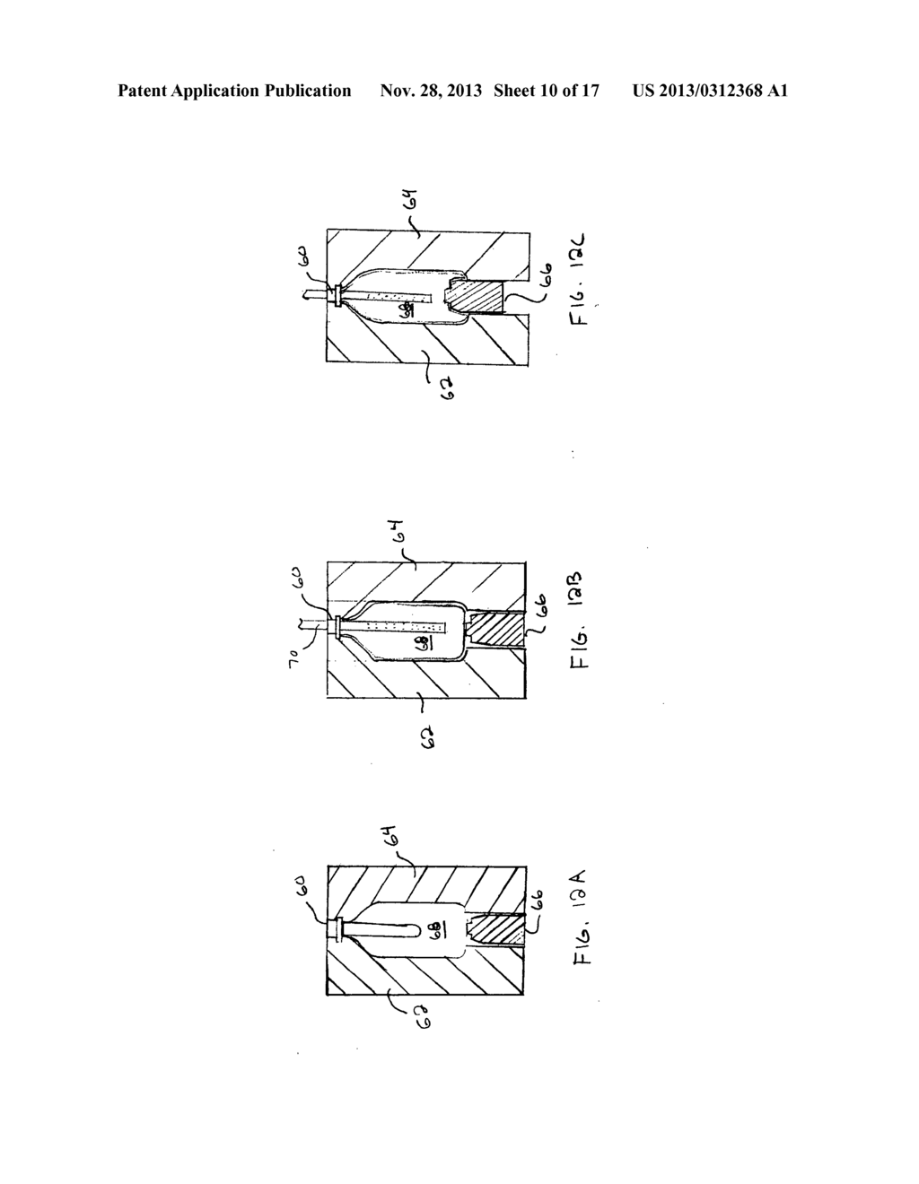 PLASTIC CONTAINER HAVING A DEEP-SET INVERTIBLE BASE AND RELATED METHODS - diagram, schematic, and image 12