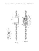 APPARATUS FOR GRIPPING A CHAIN diagram and image