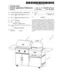 GAS AND CERAMIC GRILL COMBINATION diagram and image