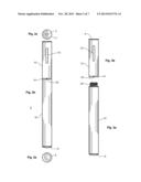 Electronic Cigarette with Liquid Reservoir diagram and image