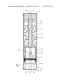 Electronic Cigarette with Liquid Reservoir diagram and image