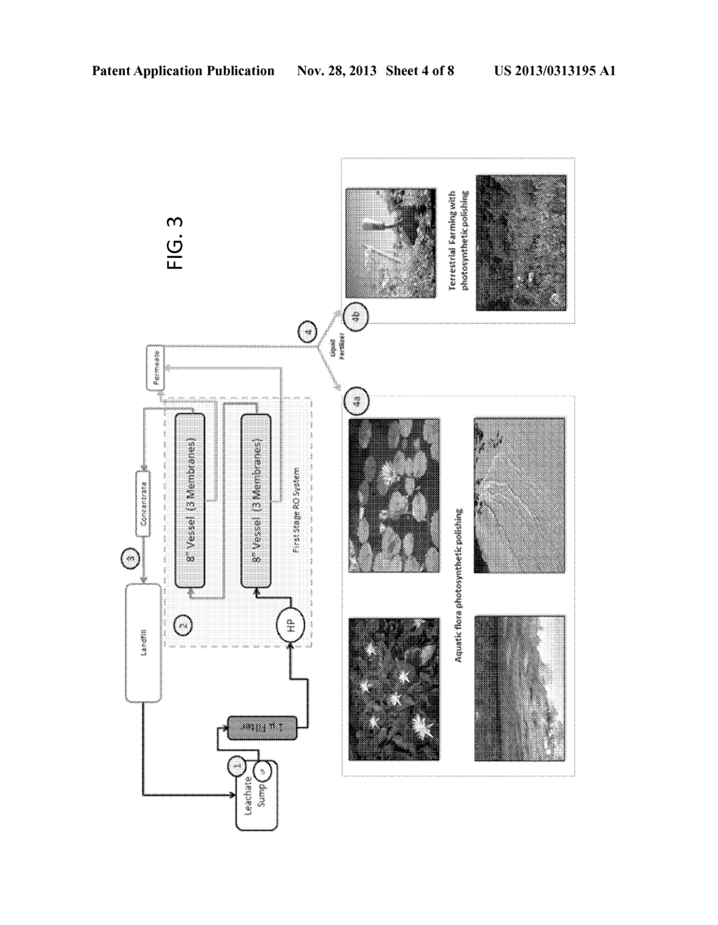 Membrane System to Treat Leachate and Methods of Treating Leachate - diagram, schematic, and image 05