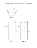 Elevating lift dispenser and container diagram and image