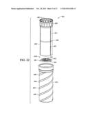 Elevating lift dispenser and container diagram and image