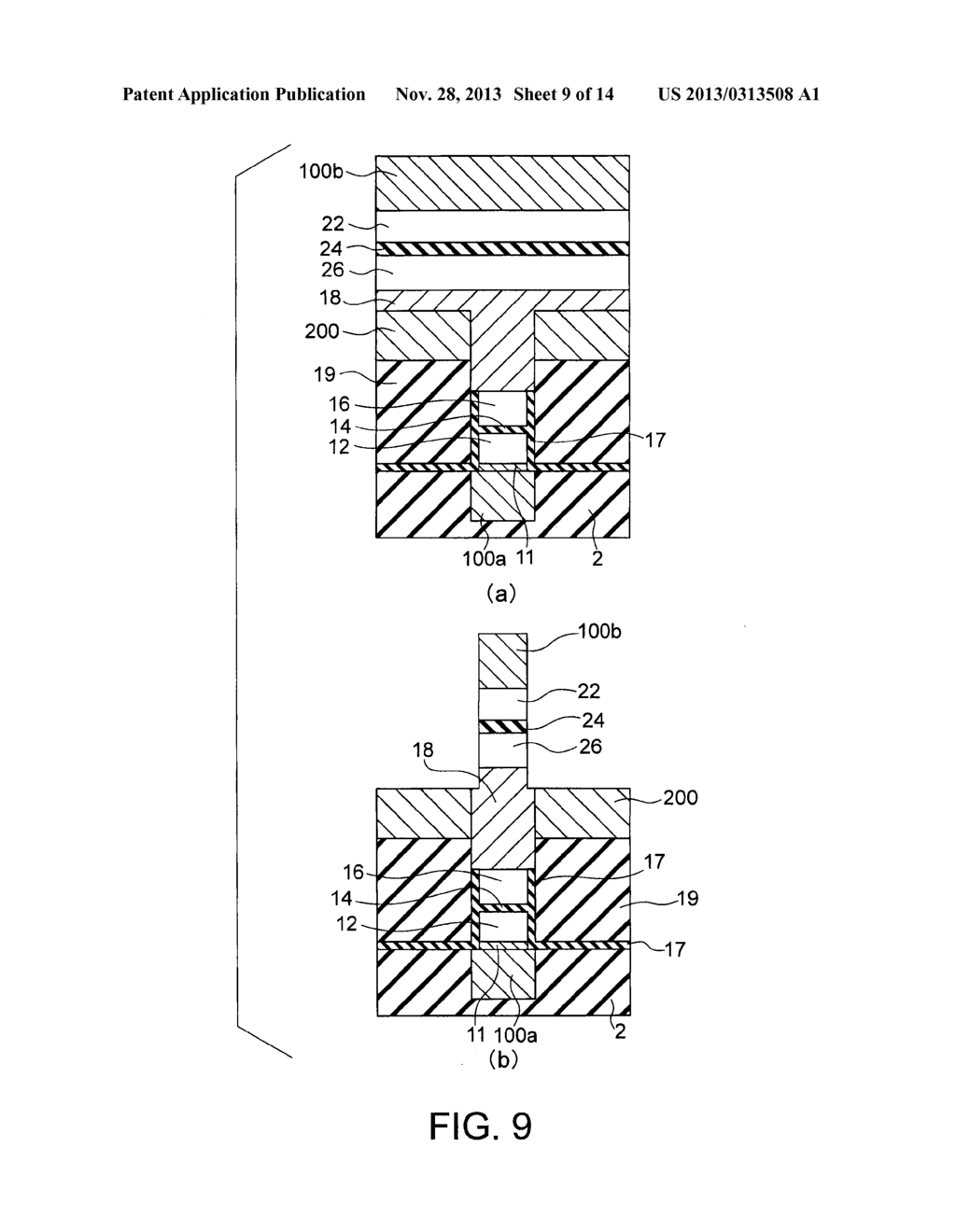 VARIABLE RESISTANCE MEMORY AND METHOD OF MANUFACTURING THE SAME - diagram, schematic, and image 10