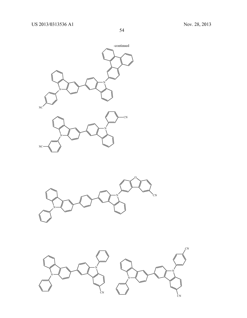 ORGANIC ELECTROLUMINESCENCE DEVICE - diagram, schematic, and image 58