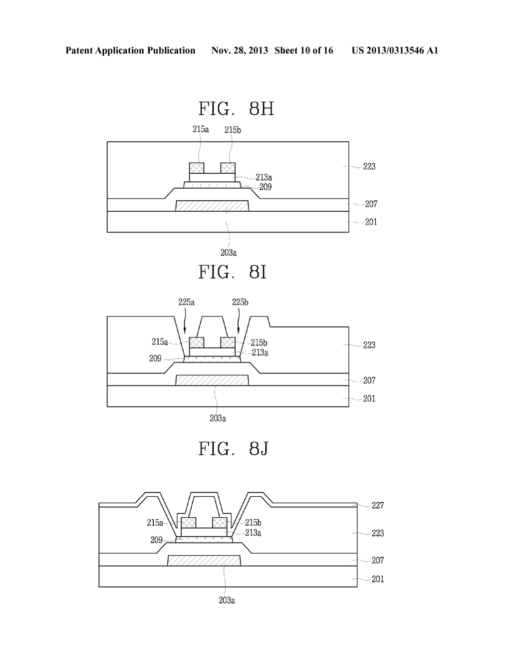 Oxide Thin Film Transistor, Method for Fabricating TFT, Array Substrate     for Display Device and Method for Fabricating the Same - diagram, schematic, and image 11