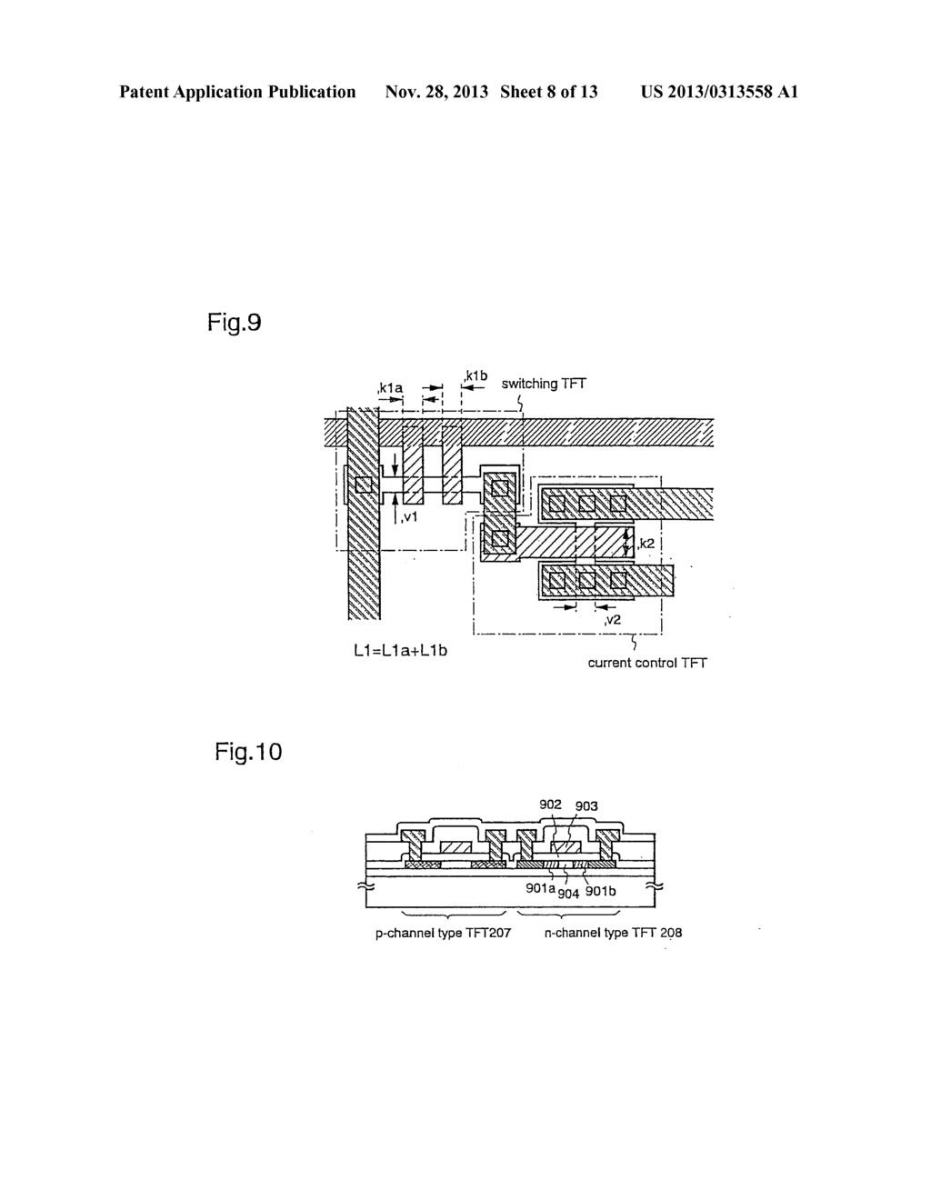 EL Display Device and Method for Manufacturing the Same - diagram, schematic, and image 09