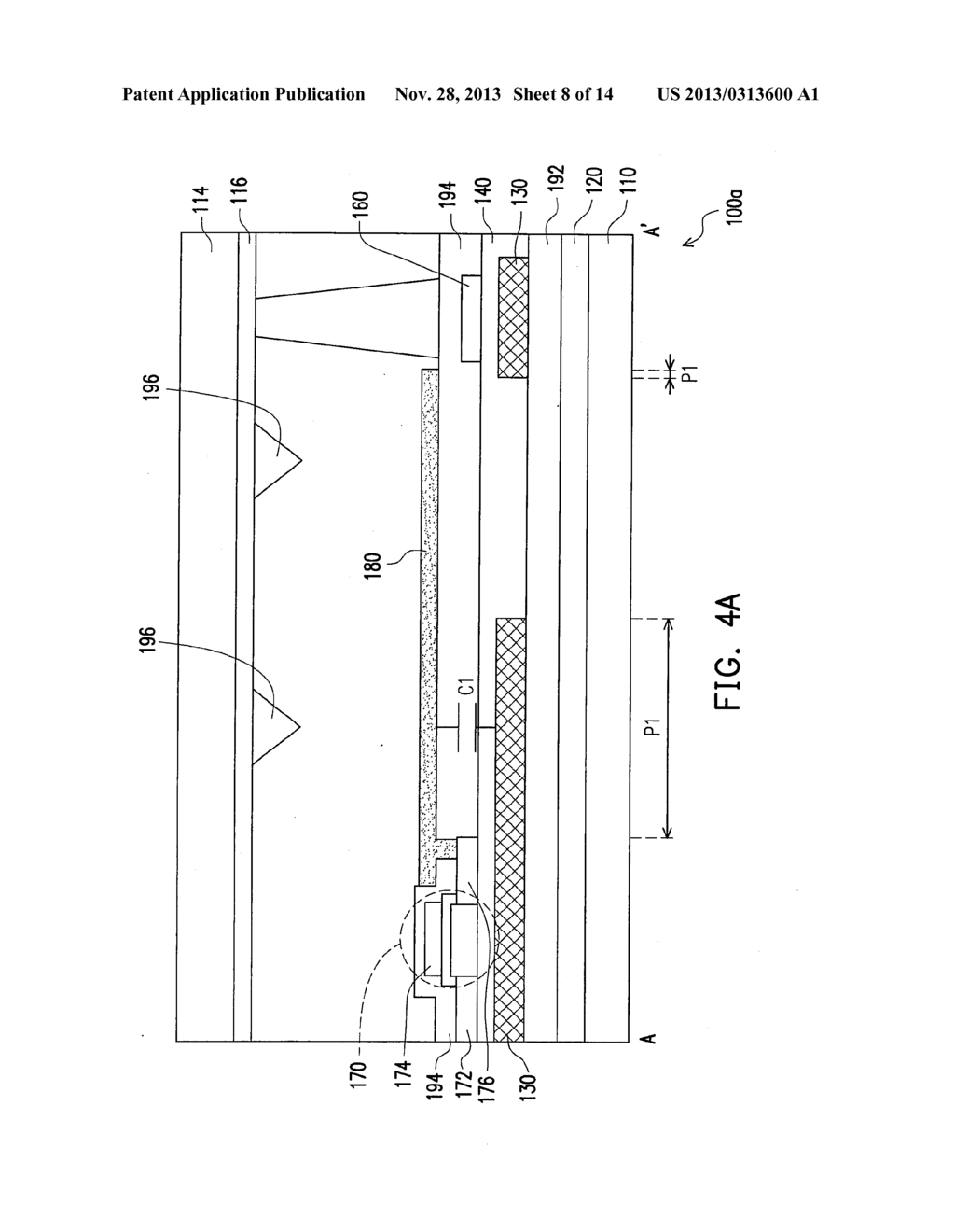 PIXEL STRUCTURE AND MANUFACTURING METHOD THEREOF - diagram, schematic, and image 09