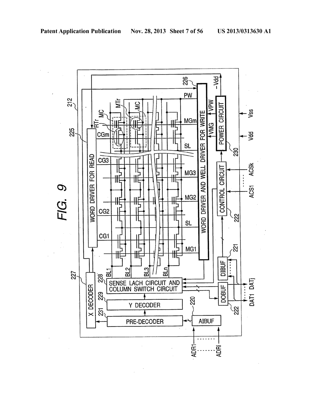 SEMICONDUCTOR INTEGRATED CIRCUIT DEVICE AND A METHOD OF MANUFACTURING THE     SAME - diagram, schematic, and image 08