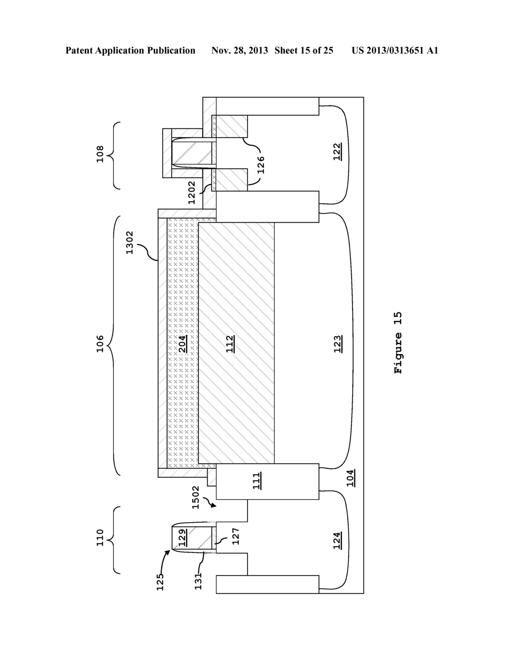 INTEGRATED CIRCUIT WITH ON CHIP PLANAR DIODE AND CMOS DEVICES - diagram, schematic, and image 16