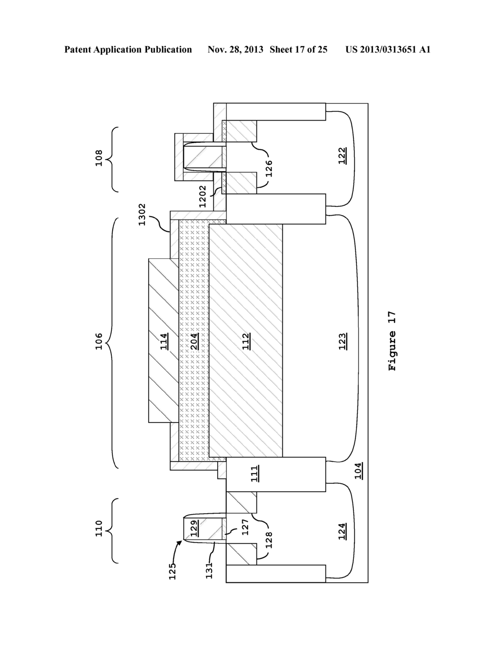 INTEGRATED CIRCUIT WITH ON CHIP PLANAR DIODE AND CMOS DEVICES - diagram, schematic, and image 18