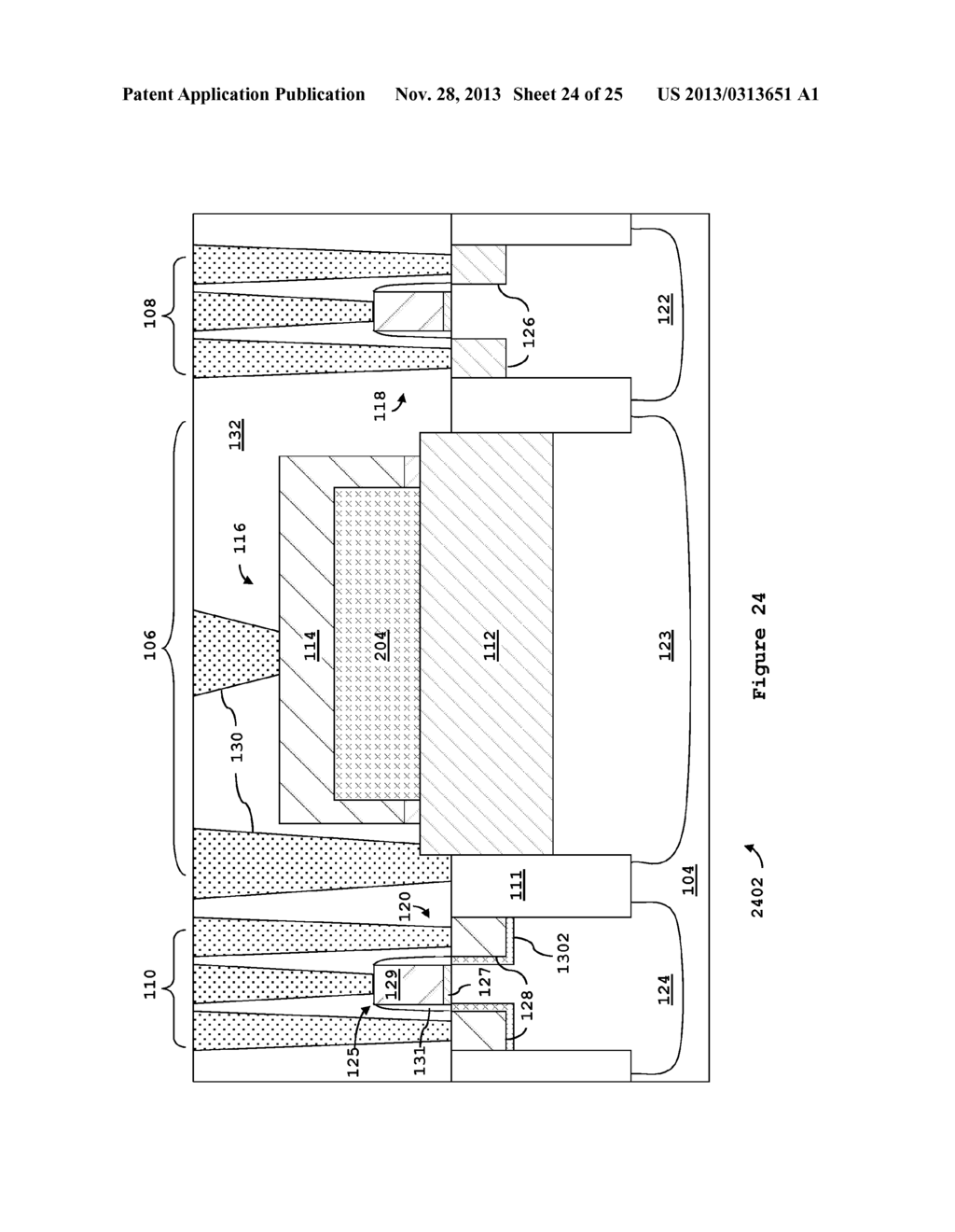 INTEGRATED CIRCUIT WITH ON CHIP PLANAR DIODE AND CMOS DEVICES - diagram, schematic, and image 25