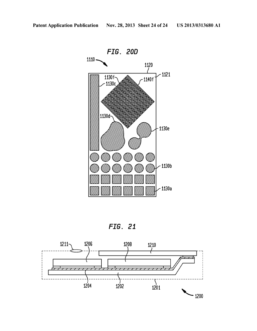 HIGH DENSITY THREE-DIMENSIONAL INTEGRATED CAPACITORS - diagram, schematic, and image 25