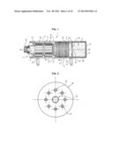 GAS GENERATOR HAVING A STORAGE CHAMBER FOR MATERIAL WITH ENDOTHERMIC     CHANGE OF STATE diagram and image