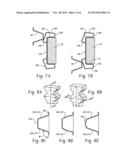 ENERGY ABSORBER WITH STAGGERED, VERTICALLY ORIENTED CRUSH LOBES diagram and image