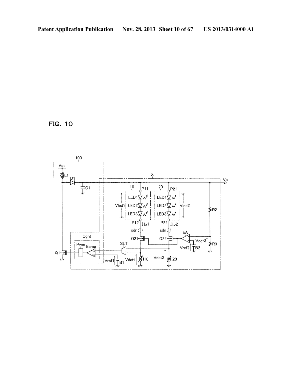 Load Driving Device, and Lighting Apparatus and Liquid Crystal Display     Device Using the Same - diagram, schematic, and image 11