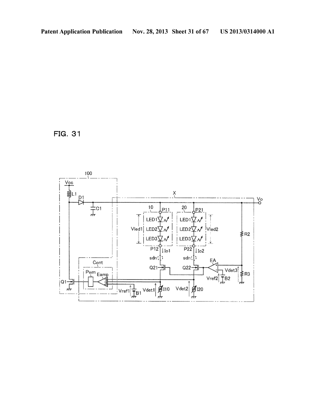 Load Driving Device, and Lighting Apparatus and Liquid Crystal Display     Device Using the Same - diagram, schematic, and image 32