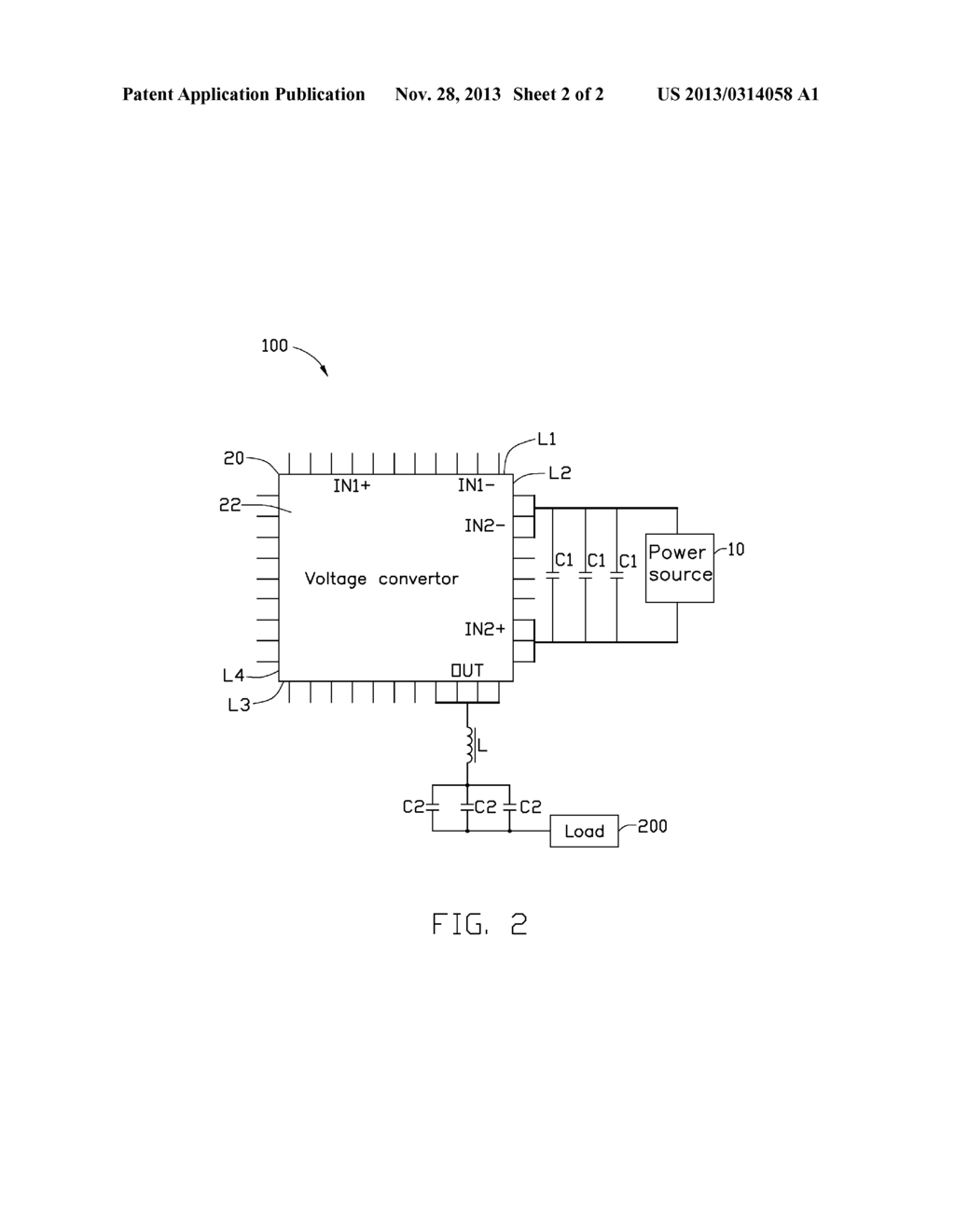 VOLTAGE CONVERSION CIRCUIT - diagram, schematic, and image 03