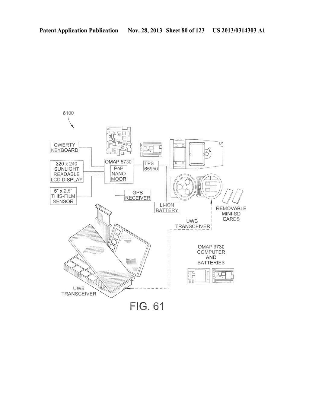 AR GLASSES WITH USER ACTION CONTROL OF AND BETWEEN INTERNAL AND EXTERNAL     APPLICATIONS WITH FEEDBACK - diagram, schematic, and image 81