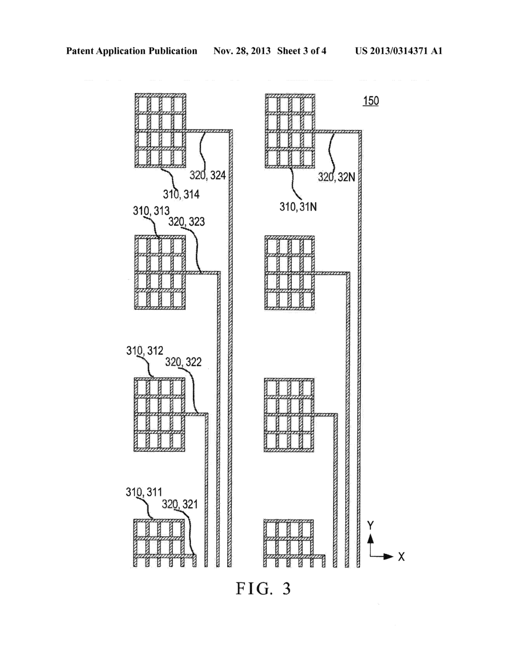 In-Cell Touch Display Panel Structure with Metal Layer for Sensing - diagram, schematic, and image 04