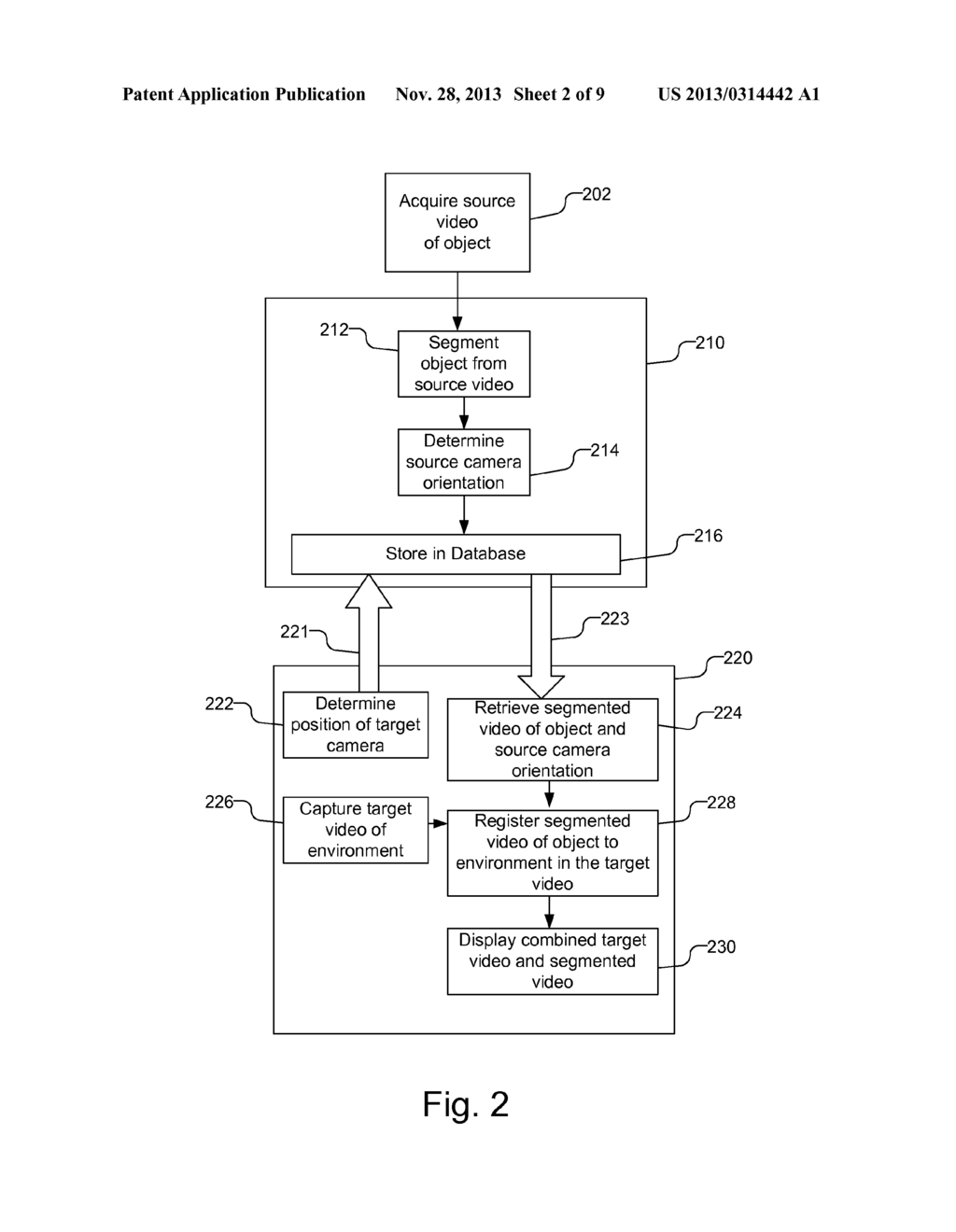 SPATIALLY REGISTERED AUGMENTED VIDEO - diagram, schematic, and image 03