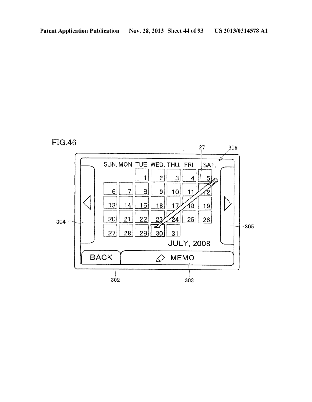 Device Including Touchscreen - diagram, schematic, and image 45