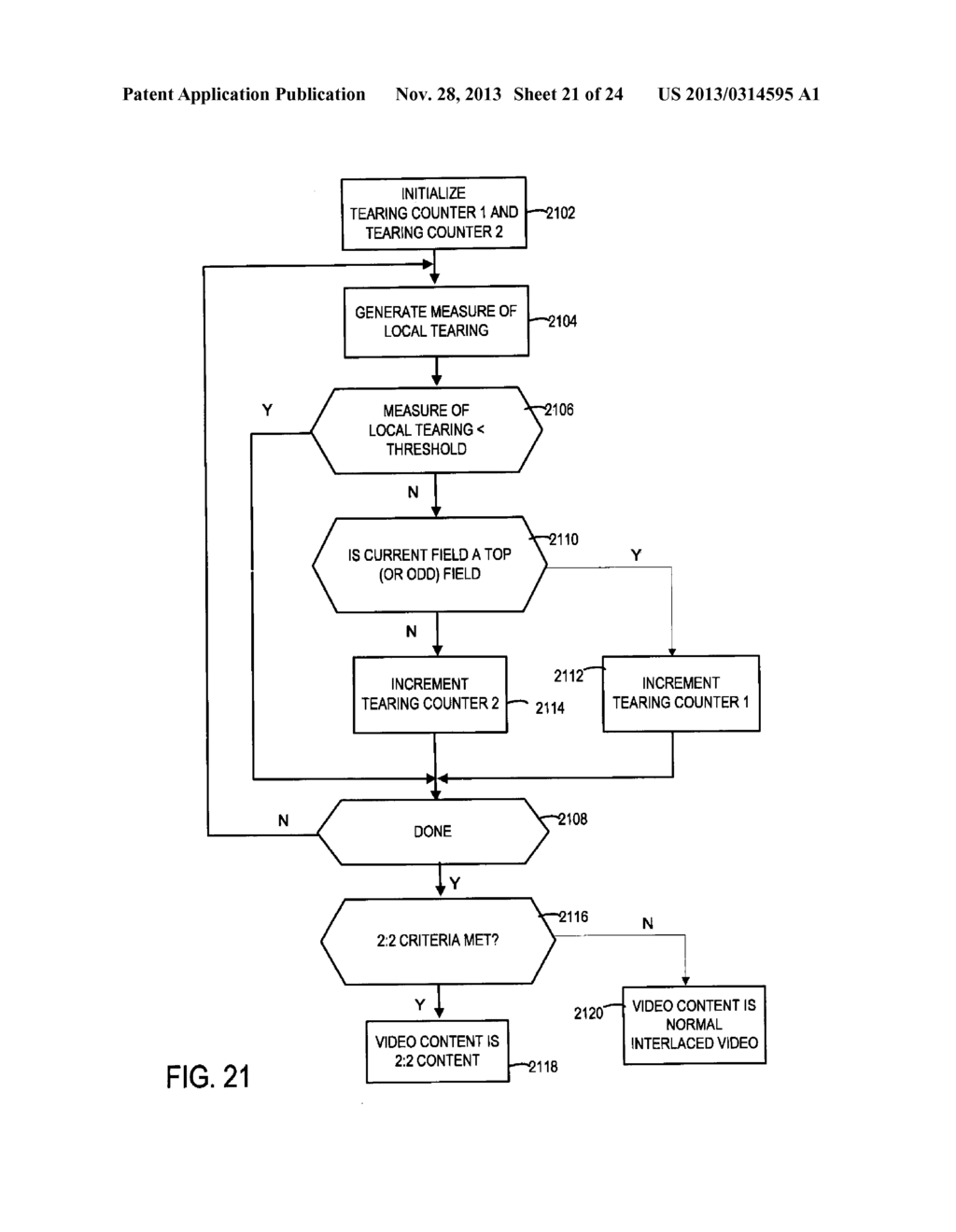 GRADIENT ADAPTIVE VIDEO DE-INTERLACING - diagram, schematic, and image 22