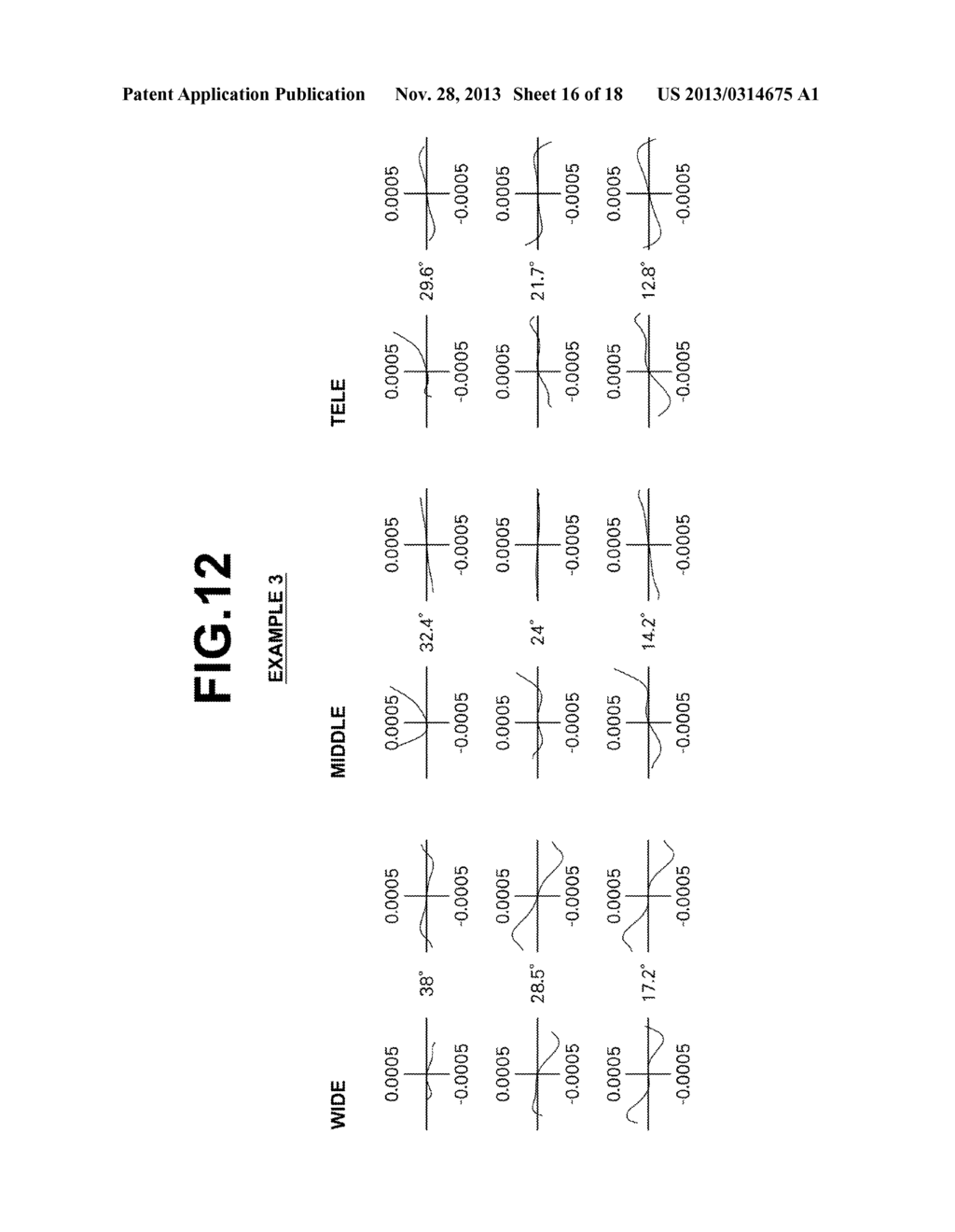 PROJECTION ZOOM LENS AND PROJECTION DISPLAY APPARATUS - diagram, schematic, and image 17