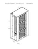 POWER DISTRIBUTION UNIT AND SERVER CABINET WITH THE POWER DISTRIBUTION     UNIT diagram and image