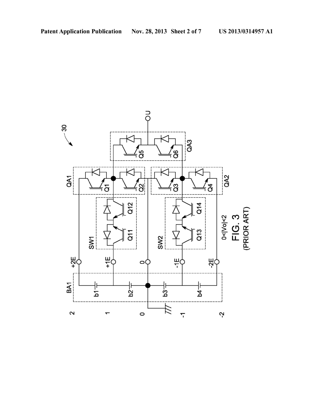 HIGH VOLTAGE HIGH POWER MULTI-LEVEL DRIVE STRUCTURE - diagram, schematic, and image 03