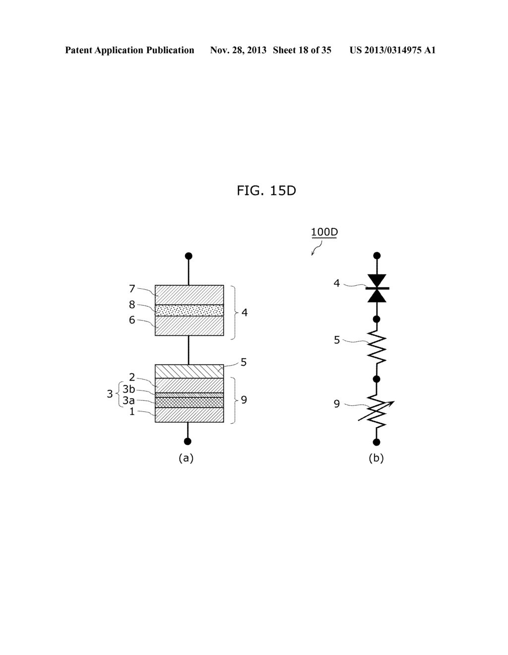 METHOD FOR PROGRAMMING NONVOLATILE MEMORY ELEMENT, METHOD FOR INITIALIZING     NONVOLATILE MEMORY ELEMENT, AND NONVOLATILE MEMORY DEVICE - diagram, schematic, and image 19