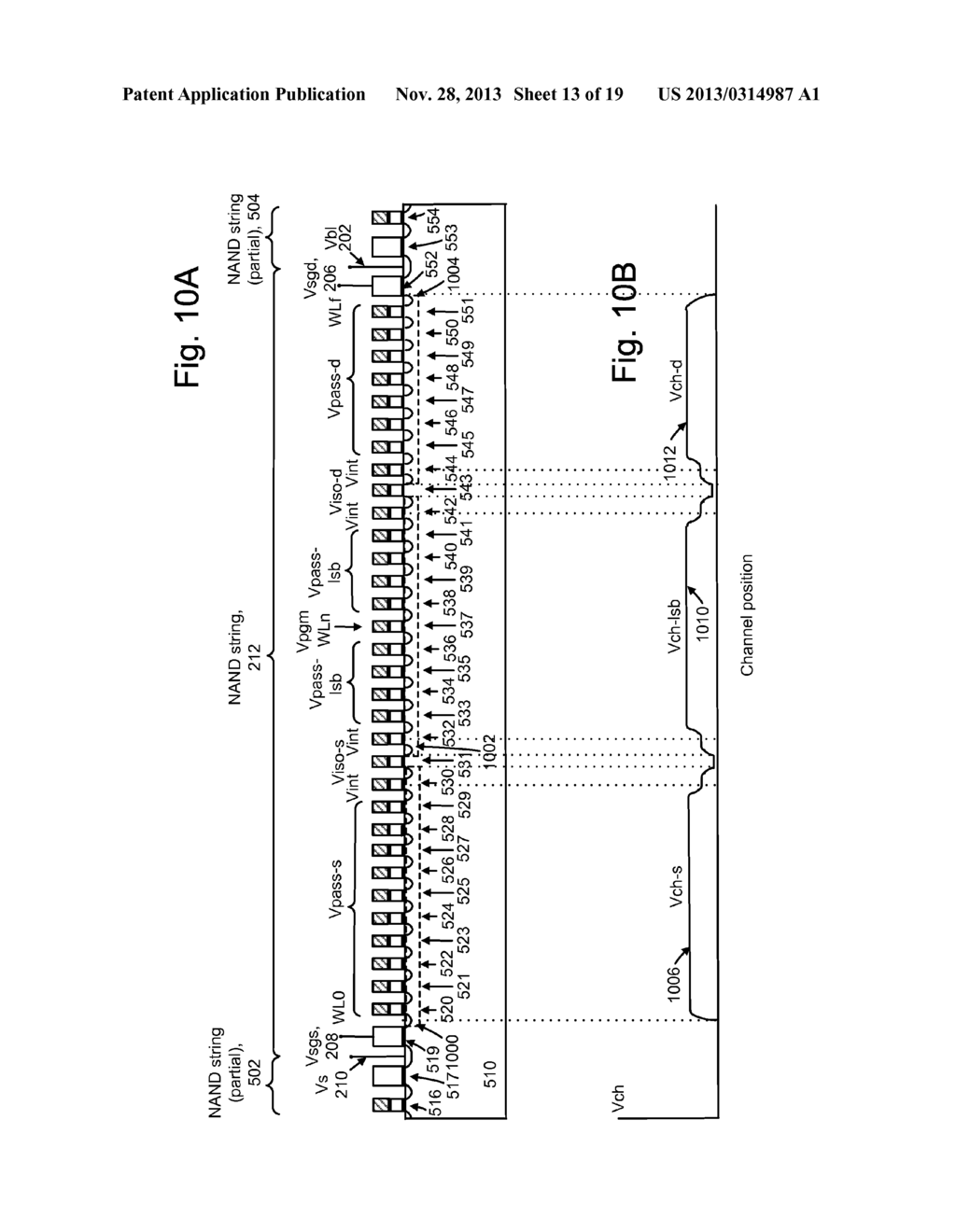 Ramping Pass Voltage To Enhance Channel Boost In Memory Device - diagram, schematic, and image 14