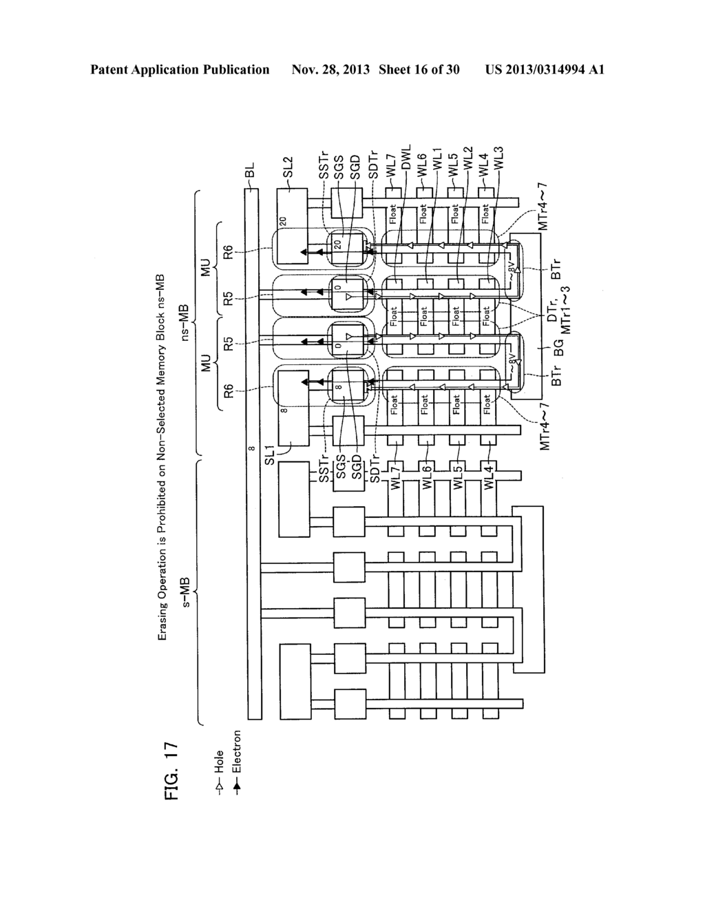 NONVOLATILE SEMICONDUCTOR MEMORY DEVICE - diagram, schematic, and image 17