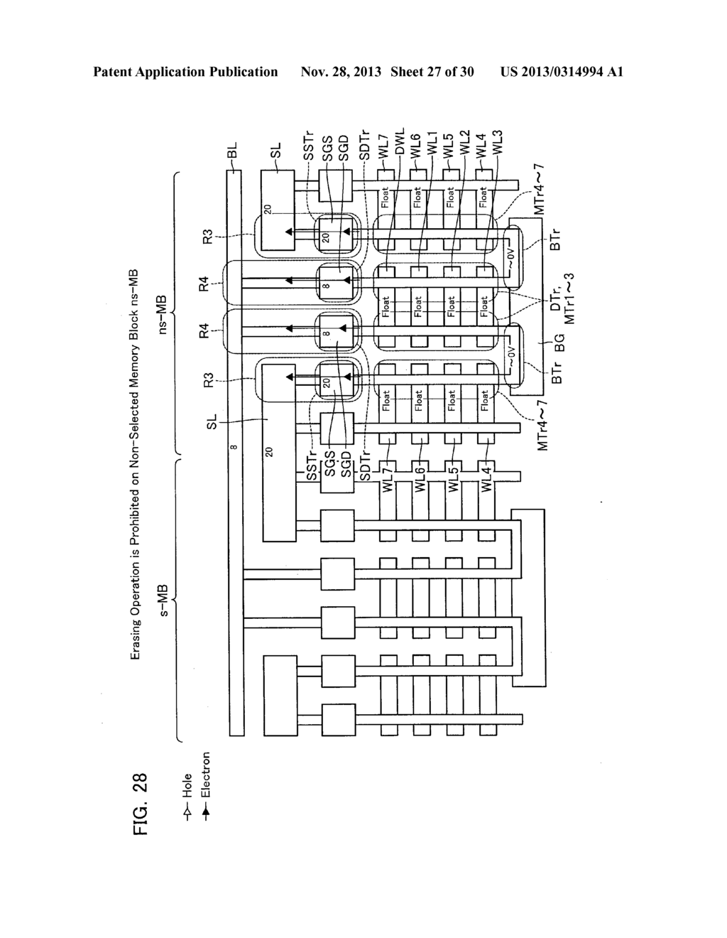 NONVOLATILE SEMICONDUCTOR MEMORY DEVICE - diagram, schematic, and image 28