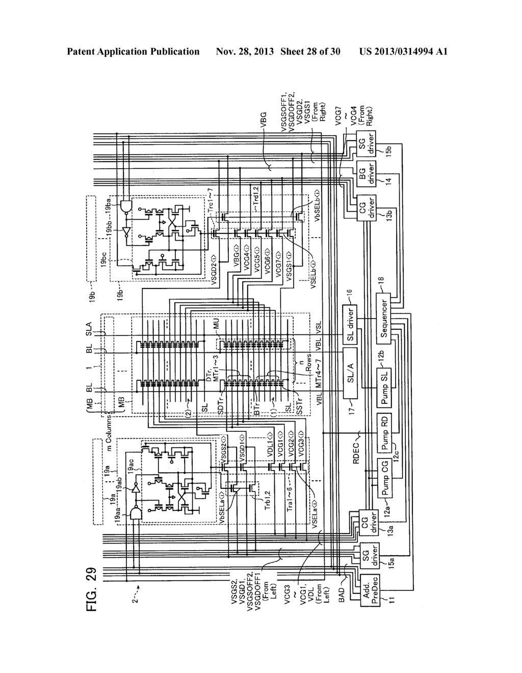 NONVOLATILE SEMICONDUCTOR MEMORY DEVICE - diagram, schematic, and image 29