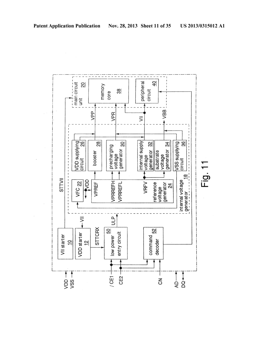 SEMICONDUCTOR MEMORY DEVICE, AND METHOD OF CONTROLLING THE SAME - diagram, schematic, and image 12