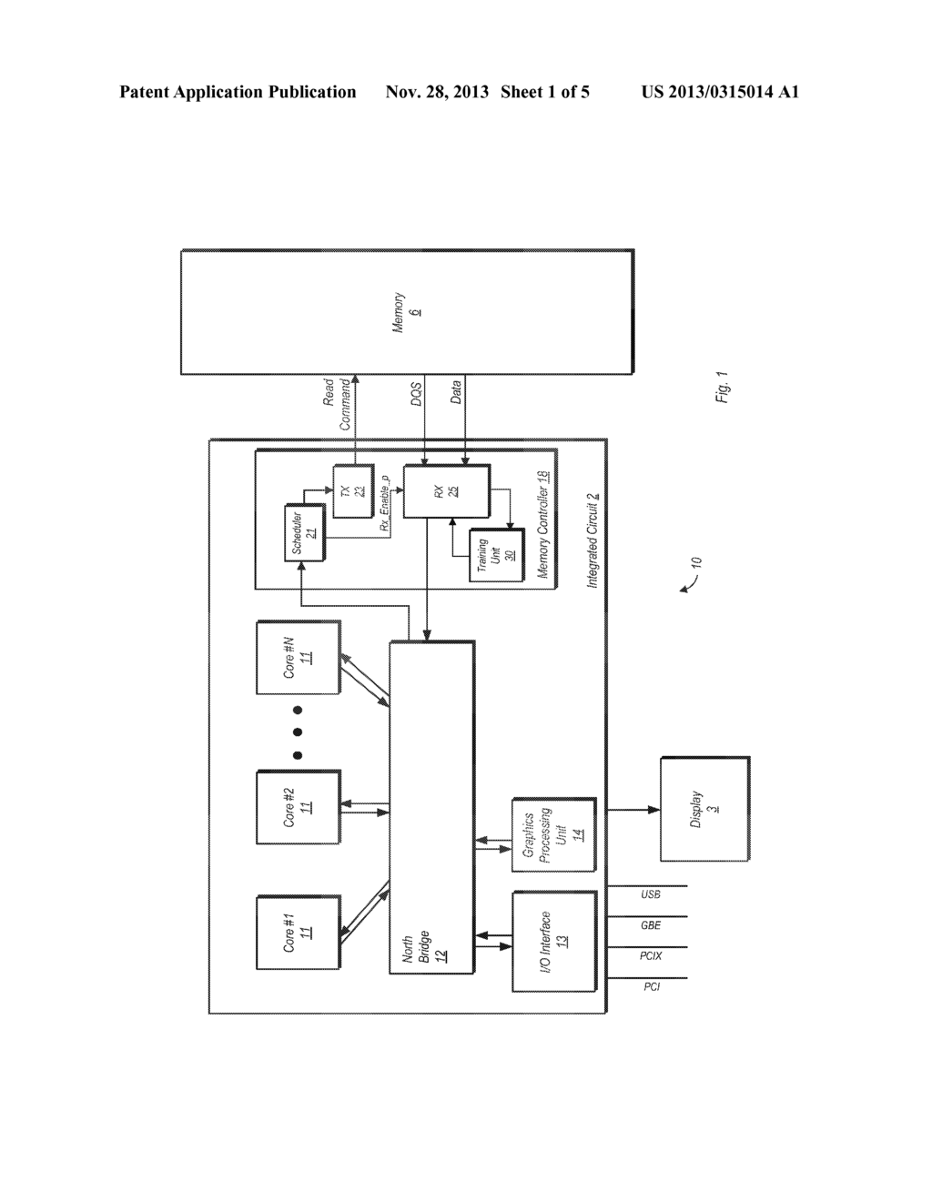 Method and Apparatus for Memory Access Delay Training - diagram, schematic, and image 02