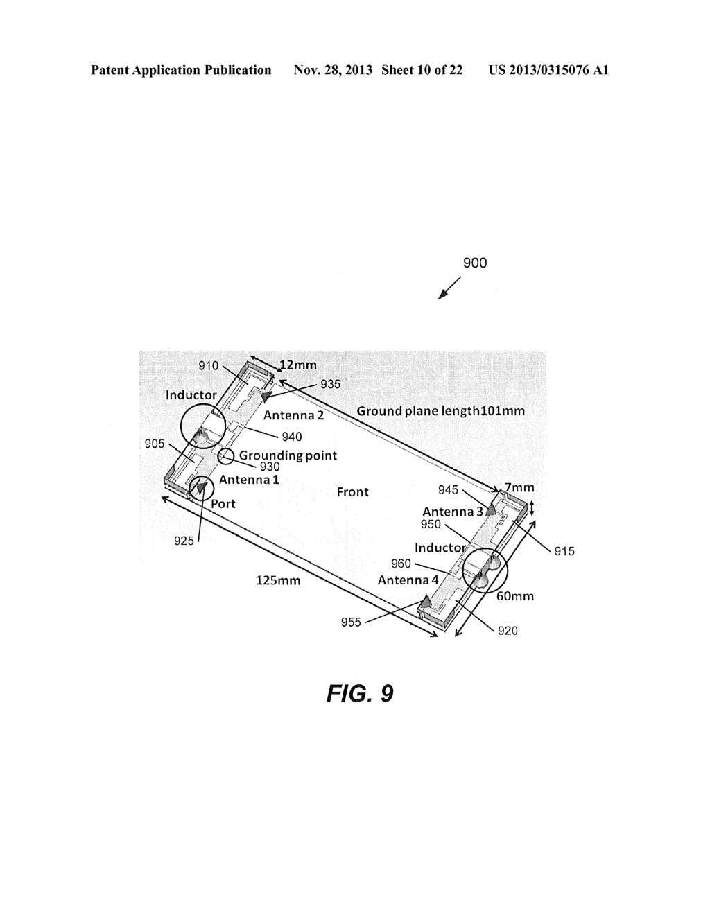 Electronic Devices, Methods, and Computer Program Products for Selecting     an Antenna Element Based on a Wireless Communication Performance     Criterion - diagram, schematic, and image 11