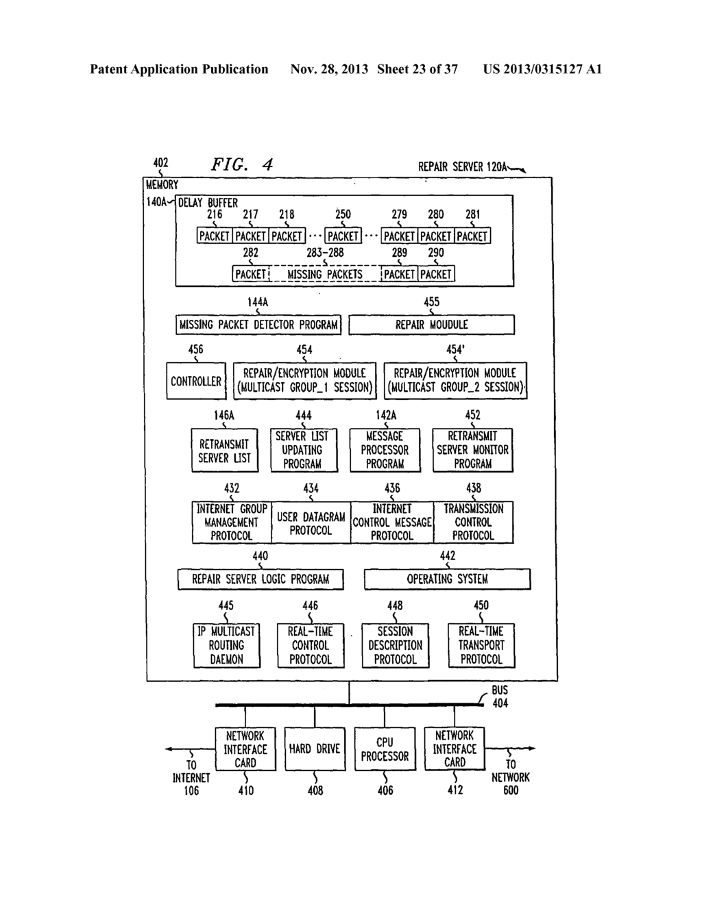 Network-Based Service for the Repair of IP Multicast Sessions - diagram, schematic, and image 24