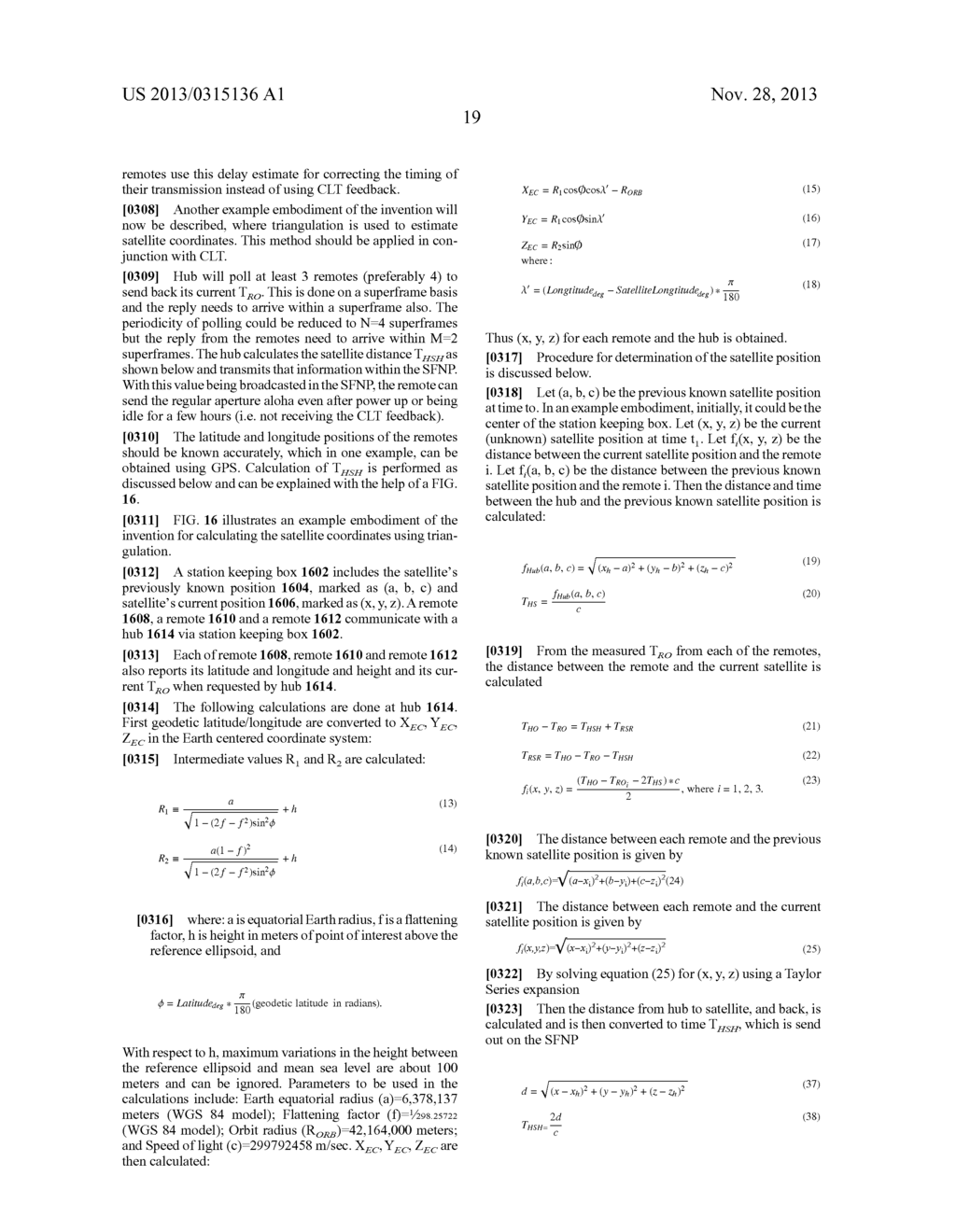 FRAME TIMING SYNCRHONIZATION IN A GEOSTATIONARY SATELLITE SYSTEM - diagram, schematic, and image 41