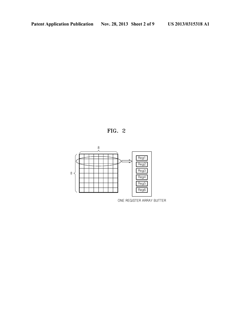 DOUBLE REGISTER ARRAY BUFFER FOR MOTION COMPENSATION - diagram, schematic, and image 03