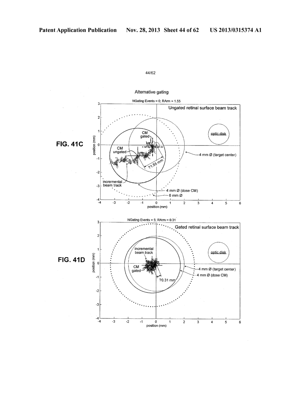 METHODS AND DEVICES FOR DETECTING, CONTROLLING, AND PREDICTING RADIATION     DELIVERY - diagram, schematic, and image 45