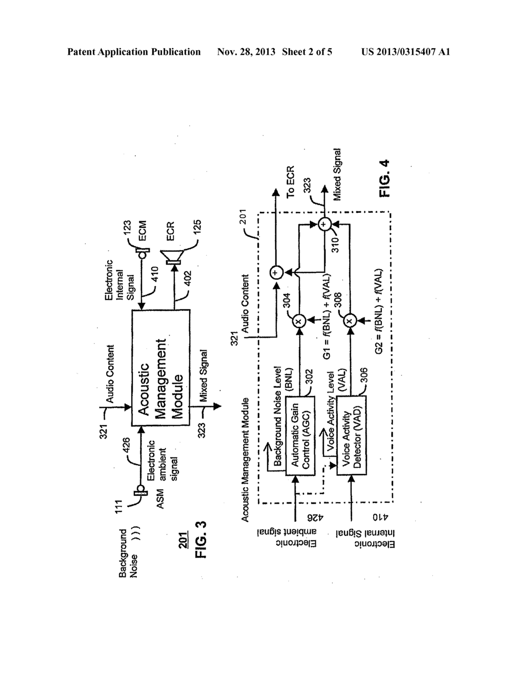 METHOD AND DEVICE FOR IN EAR CANAL ECHO SUPPRESSION - diagram, schematic, and image 03